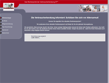Tablet Screenshot of meine-rente.com